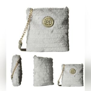 Gabriella Rocha Jainne Furry Fuzzy Crossbody Purse